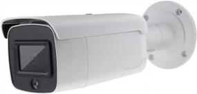 img 4 attached to 4MP Outdoor IP POE Bullet Camera W/ 262Ft IR Range, Strobe Light & Audio Alarm - DS-2CD2T46G1-4I/SL By VIKYLIN
