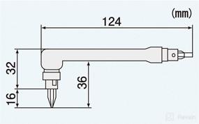 img 1 attached to 🔧 ENGINEER Double Ended Angled Screwdriver with Assorted Bits: Twin Wrench Driver - Made in Japan (DR-07)