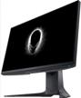 alienware aw2521hf 24.5" gaming monitor - pivot and height adjustment - ultimate gaming experience with alienware 25 aw2521hf gaming monitor logo