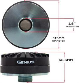 img 1 attached to Genius GPRO 01D44 Watts Max Compression Diaphragm