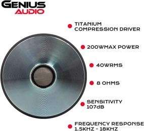 img 2 attached to Genius GPRO 01D44 Watts Max Compression Diaphragm