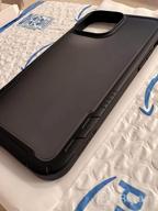 img 1 attached to Protect Your IPhone 13 Pro Max With Humixx Matte Black Case: 10FT Drop Protection, Anti-Scratch, Anti-Fingerprint, Shockproof Translucent Cover With Soft Texture For Maximum Defense. review by Raysean Forth