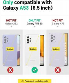 img 3 attached to Защитите свой Galaxy A53 5G и защитите свои карты с помощью чехла-кошелька OCASE - коричневый