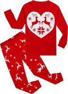 girls pajamas set long sleeve 100% cotton pjs by kikizye logo
