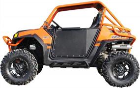 img 3 attached to Upgraded Aluminum Doors With Automotive Style Latch For Polaris RZR 800/800 S / 570/900 - Perfect Height For A Comfortable Off-Road Experience