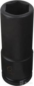 img 4 attached to High-Performance Sunex 2634 1/2-Inch Drive 1-1/16-Inch Extra Thin Wall Deep Impact Socket