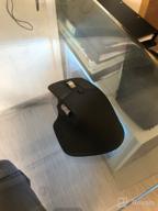 img 1 attached to 🖱️ Logitech MX Master Wireless Mouse: High-Precision Sensor, Easy-Switch up to 3 devices, Meteorite Black review by Quan Ho (Jason) ᠌