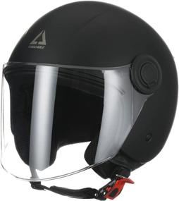 img 4 attached to TRIANGLE Motorcycle Helmet Approved X Large