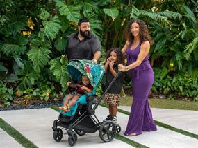 img 3 attached to 👑 Cybex by DJ Khaled PRIAM Seat Pack: We The Best Edition - Compact Fold, Reversible Seat, Smooth Ride Suspension, Extra Storage, Adjustable Leg Rest