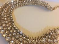 img 1 attached to Gorgeous Rhinestone Necklace Inspired By Princess Kate Middleton'S Style review by Eric Trask
