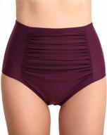 women's high/low waisted tummy control bikini bottoms & skirt swimsuits logo