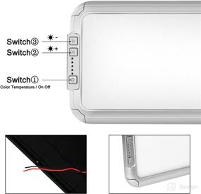 img 3 attached to Miady Interior Temperature 3500 6500K Switches RV Parts & Accessories