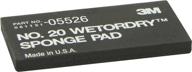 3m 05526 wetordry 2 3 sponge logo