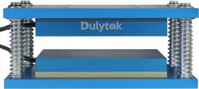 img 3 attached to Dulytek Retrofit Heat Plate Kit For Hydraulic Shop Presses: Anodized Aluminum Plates To Boost Efficiency