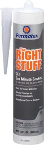 img 3 attached to 🔧 Permatex 34310 The Right Stuff Grey Gasket Maker - 10.1 oz.