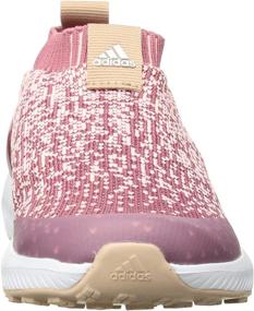 img 3 attached to 🏃 Revolutionize Your Runs with Adidas Unisex RapidaRun Laceless Running Girls' Shoes