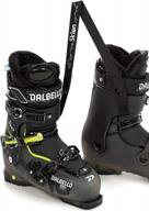 ремень для переноски лыжных ботинок от sklon новый инновационный аксессуар для зимних видов спорта для удобной переноски ботинок без стресса - мягкий дизайн - черный logo
