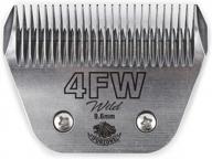 съемное лезвие для машинки для стрижки furzone 4fw 3/8 дюйма, японская сталь, очень прочное, совместимо с машинками для стрижки andis, oster и wahl a5 логотип