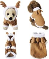 🎄 mogoko dog cat christmas reindeer costume: hilarious pet elk cosplay dress for a memorable holiday! логотип