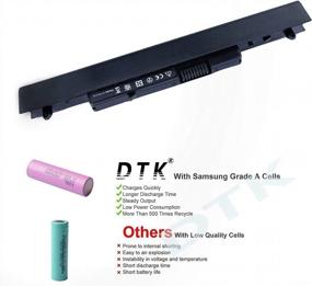 img 2 attached to DTK OA04 746641-001: высококачественная замена аккумулятора для ноутбука HP 240 G2, 250 G2, 255 G2, CQ14, CQ15 и других — 14,8 В, 2200 мАч