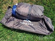 img 1 attached to 4-Person Waterproof Camping Tent With Removable Rain Fly, Lightweight & Portable Backpacking Tent For 4 Seasons Family Gatherings, Hiking And Travel. review by Gunaraj Varga