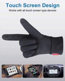 img 3 attached to Running Lightweight Touchscreen Anti Slip Windproof Men's Accessories