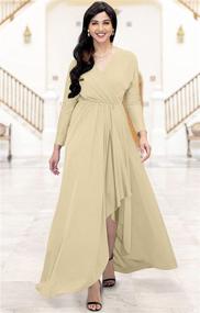 img 2 attached to 👗 KOH Sleeves Cocktail Evening Dresses - Women's Clothing