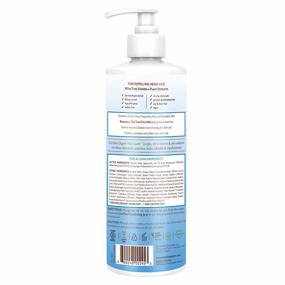 img 3 attached to Hypoallergenic Vegan Lice Repel Shampoo For Kids - Babo Botanicals Rosemary Oil, 16 Fl Oz