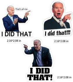 img 1 attached to 30 шт Стикеры Brandon Biden