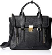 3.1 phillip lim pashli satchel women's handbags and wallets logo