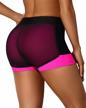 stay stylish and comfortable this summer with anfilia's 2-in-1 swim shorts for women logo