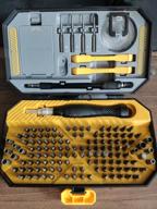 img 1 attached to Jakemy JM-8183 Precision Screwdriver Set, 145 pcs. review by Stanislaw Kalinowski ᠌