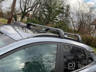 img 1 attached to Upgrade Your 2018-2019 Hyundai KONA With Lockable MotorFansClub Crossbars For Efficient Luggage Management (2 PCS) review by Steven Emberling
