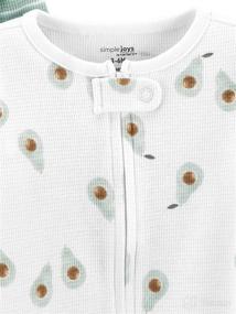 img 2 attached to Simple Joys Carters Thermal Avocados Apparel & Accessories Baby Boys