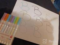 img 1 attached to 8-Color Bullet Journal Pens With Self-Outline Metallic Markers And Glitter Pen For Card Making, Drawing, DIY Art Crafts, Kids & Adults review by Alicia Thomas