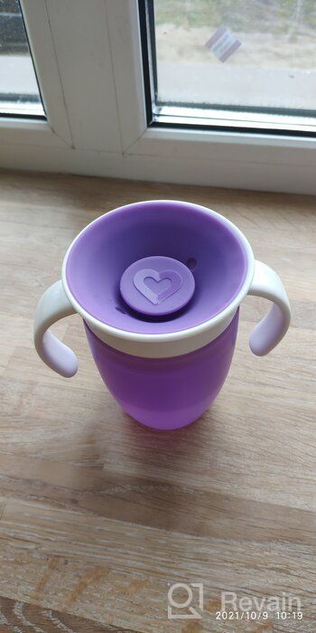 img 2 attached to 🍼 Munchkin Drinker 12094 - Portable 207ml Purple Drinking Cup review by Dorota Dorota ᠌