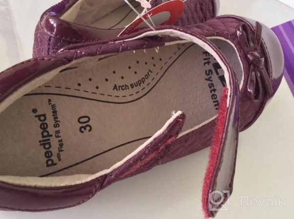 img 1 attached to Pediped Girls Naomi 13 13 5 Little Girls' Shoes and Flats review by Eufemia Ragi