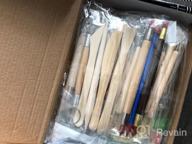img 1 attached to Clay Sculpting Tools Set Of 42PCS - ETEPON Pottery Tools (ET026) review by Austin Hampton