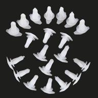 🚗 20pcs plastic car retainer clips by mtsooning - push pin rivets set for a4 door trim panel - fasteners kit логотип