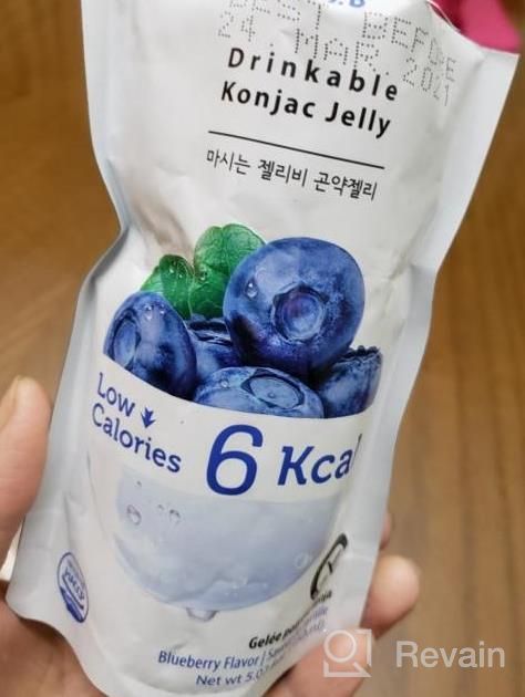 img 1 attached to JELLY B Apple Drinkable Konjac Jelly - 10 Packs Of 150Ml For Healthy, Natural Weight Loss And Diet Supplements, 0G Sugar, Low Calorie At Only 6 Kcal Each Packet review by Michelle Lynn