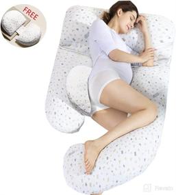 img 3 attached to Plirnchsvo Crown Maternity Pillow: Supportive Pregnancy Pillow for Women with Replaceable and Washable Cover - Enhancing SEO