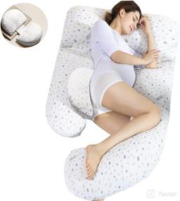 img 4 attached to Plirnchsvo Crown Maternity Pillow: Supportive Pregnancy Pillow for Women with Replaceable and Washable Cover - Enhancing SEO