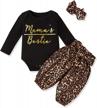 cute baby girls romper + pant 3pcs winter outfit - kangkang baby girls clothes in light brown logo