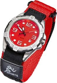 img 3 attached to 🌟 Discover the Exquisite ALPINE Sporty Padded Nylon Fabric Women's Watches Collection at Watch Bands