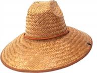 stay protected in style: ebodyboarding surf straw sun lifeguard hat for the beach logo