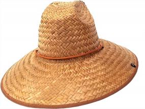 img 4 attached to Stay Protected In Style: EBodyboarding Surf Straw Sun Lifeguard Hat For The Beach