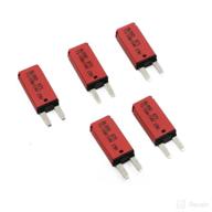 5pcs t tocas auto-reset atm mini blade-style circuit breaker (10a), dc 14v logo