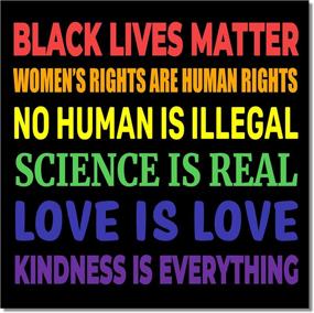 img 4 attached to 🌈 Extra Large LGBTQ Pride Bumper Sticker 1 Pk - Colorful, Weatherproof Kindness is Everything Vinyl Decal - Made in USA - Versatile Use on Cars, Trucks, Laptops, and More