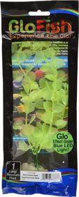 img 4 attached to GloFish Yellow Large Fluorescent Plant: Eye-Catching Aquarium Décor Perfect for Blue LED Lighting