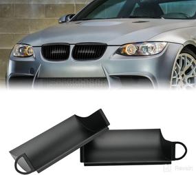 img 1 attached to 🚀 Enhance Performance with BILLFARO Dynamic Air Intake Scoops for BMW E90/91/92/93 (Black)